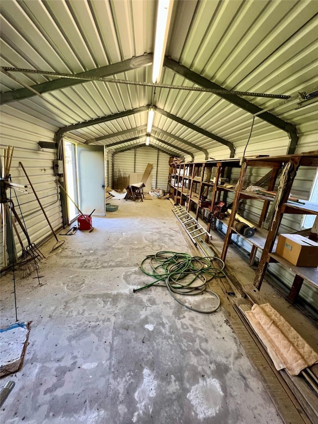 205 Cathy Dr, Hallettsville, TX 77964 - view of garage