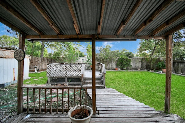 15011 Cypress Ridge Dr, Cypress, TX 77429 - view of wooden terrace