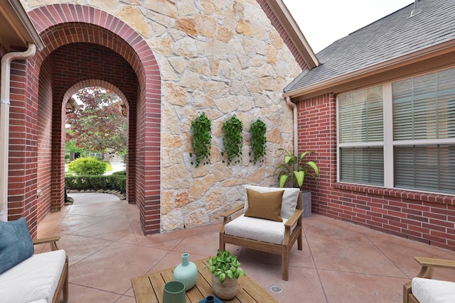 view of patio