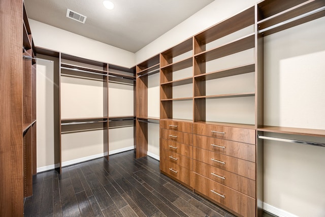 2911 S Saddlebrook Ln, Katy, TX 77494 - spacious closet with dark wood-style flooring