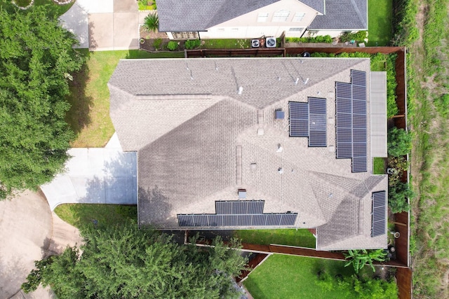 aerial view of property and surrounding area
