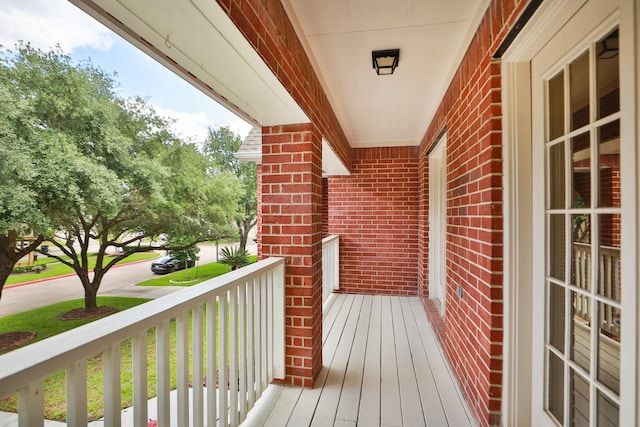 view of deck