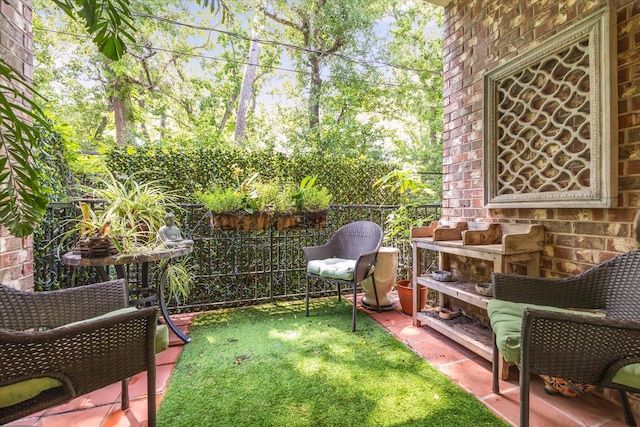 17 Pine Briar Cir, Houston, TX 77056 - view of patio