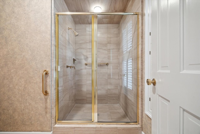 17 Pine Briar Cir, Houston, TX 77056 - bathroom with a shower stall