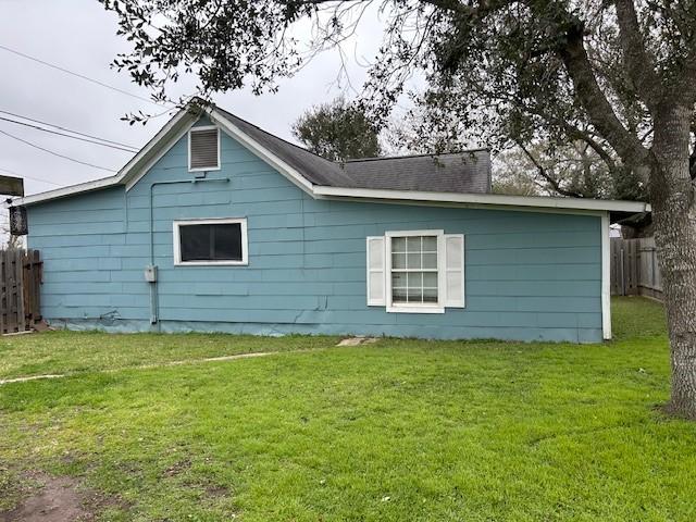 view of side of property