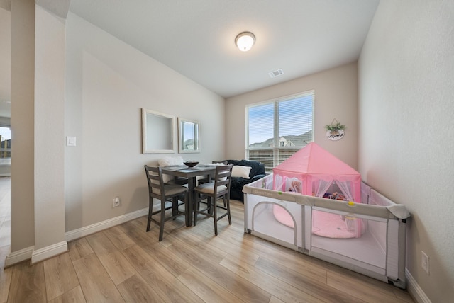 24323 Salts Mill Dr, Katy, TX 77493 - playroom with wood finished floors and baseboards