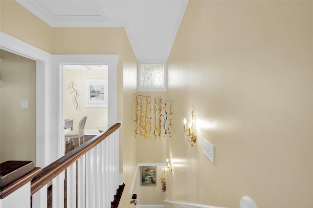 418 Byrne St, Houston, TX 77009 - hallway with an upstairs landing