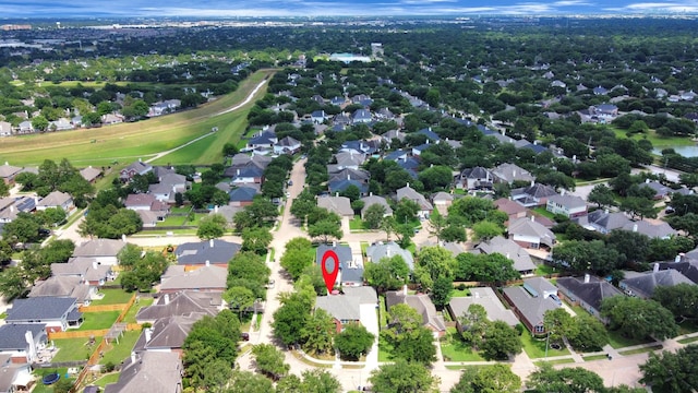 8742 Melting Shadows Ln, Houston, TX 77095 - aerial view of residential area