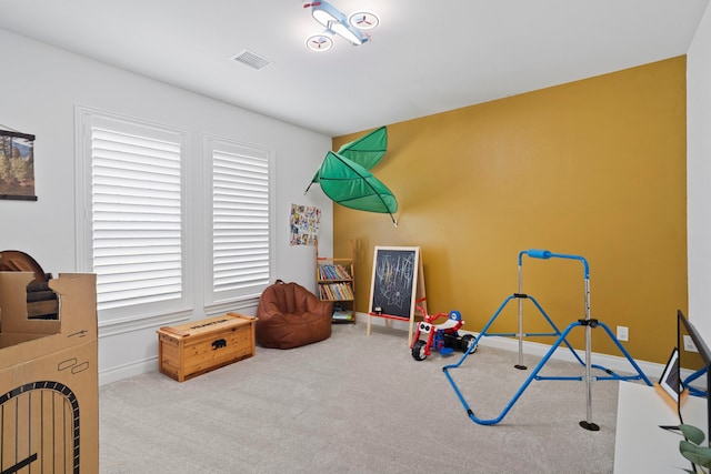 9603 Neon Moon Dr, Needville, TX 77461 - rec room with carpet and baseboards