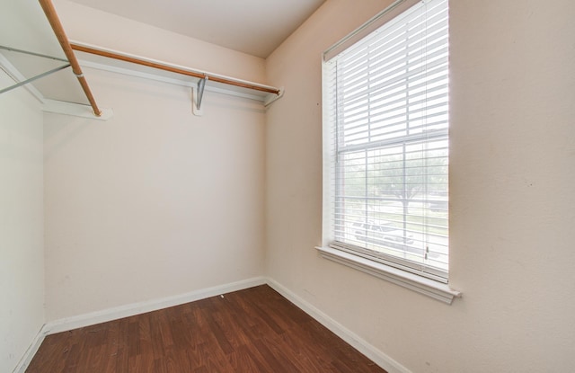 2519 Bradburn Hill Ln, Houston, TX 77014 - spacious closet with dark wood finished floors