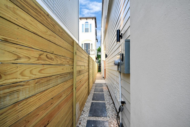 view of property exterior featuring stucco siding