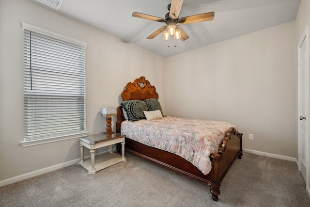 237 Catoti Cay Ct, Conroe, TX 77304 - carpeted bedroom featuring baseboards and a ceiling fan