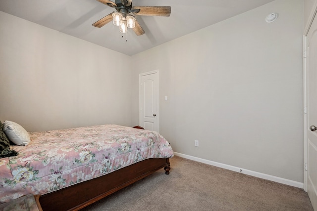 237 Catoti Cay Ct, Conroe, TX 77304 - carpeted bedroom with baseboards and ceiling fan