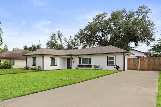 3421 Wentworth St, Houston, TX 77004 - ranch-style home featuring stucco siding and concrete driveway