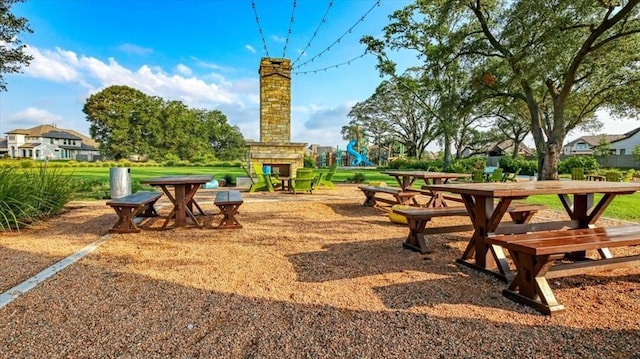 view of property's community