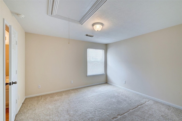 14022 Ashland Landing Dr, Cypress, TX 77429 - carpeted spare room with attic access and baseboards