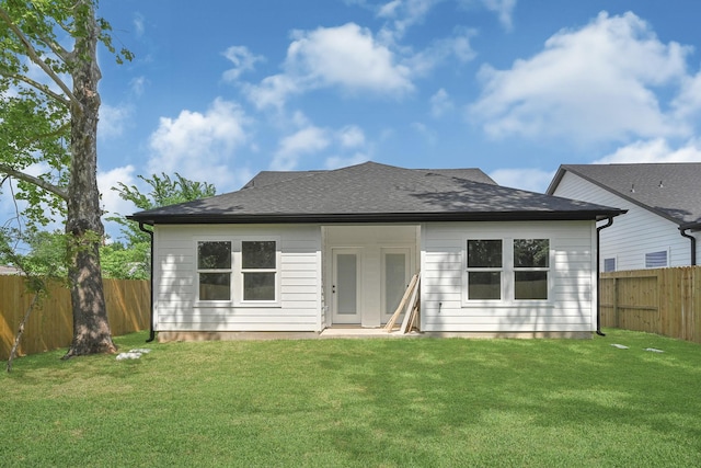 204 S 4th St, Conroe, TX 77301 - back of house with roof with shingles