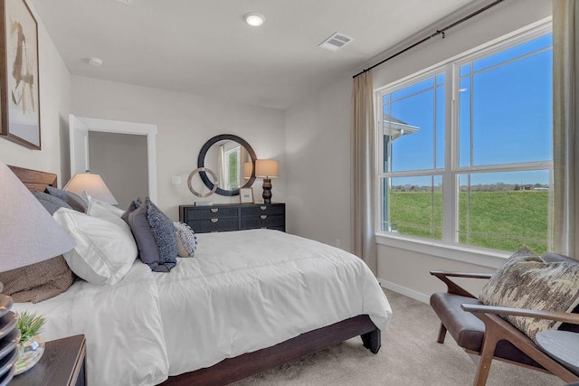 21705 Southern Valley Ln, New Caney, TX 77357 - bedroom with carpet flooring, baseboards, and recessed lighting
