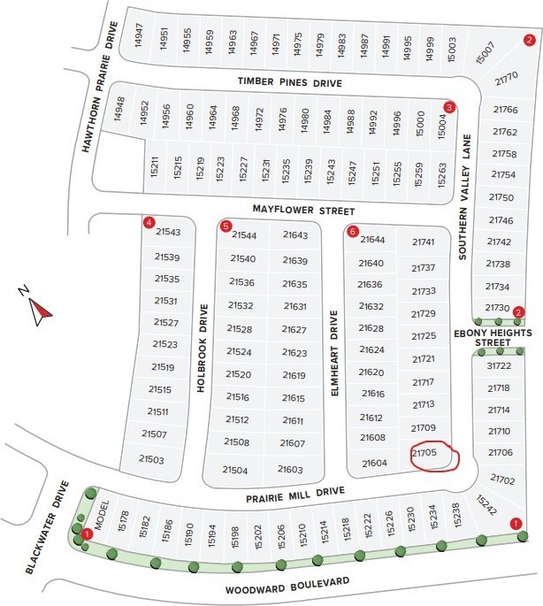 21705 Southern Valley Ln, New Caney, TX 77357 - map / location