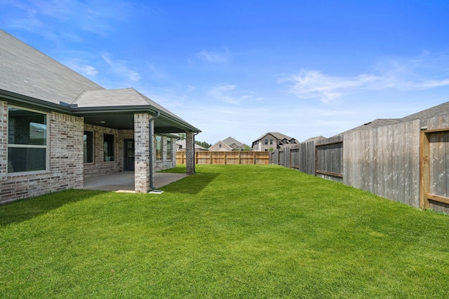 21705 Southern Valley Ln, New Caney, TX 77357 - fenced backyard featuring a patio area