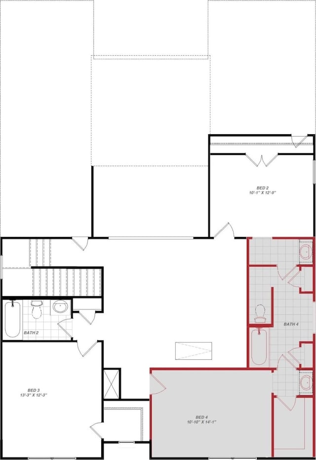 21705 Southern Valley Ln, New Caney, TX 77357 - view of room layout