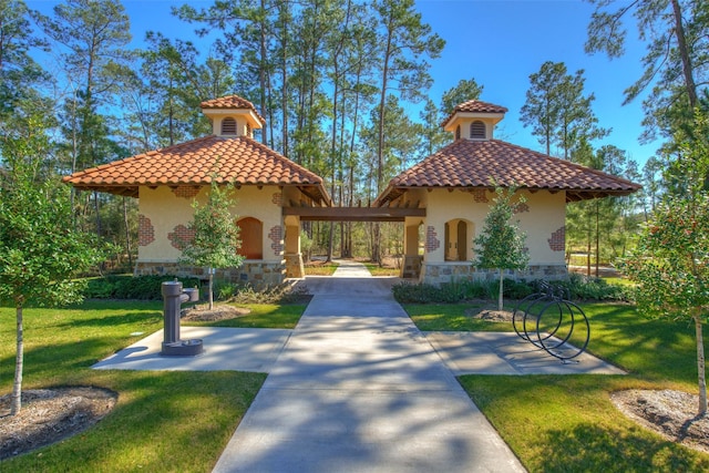 30 Johnathan Landing Ct, Spring, TX 77389 - view of home's community featuring a yard