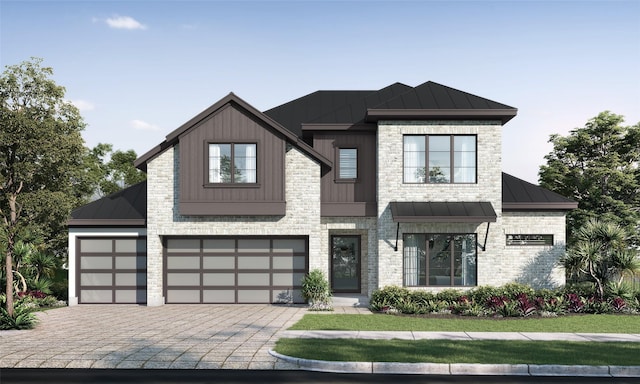 30 Johnathan Landing Ct, Spring, TX 77389 - view of front of property featuring a standing seam roof and metal roof