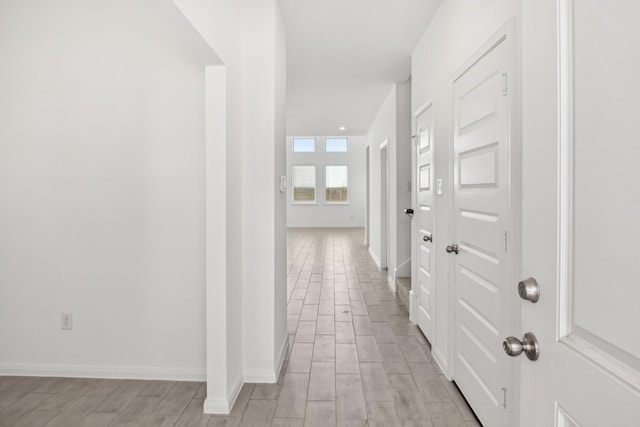 21806 Ash Cypress Ct, Cypress, TX 77433 - hall with light wood-style flooring