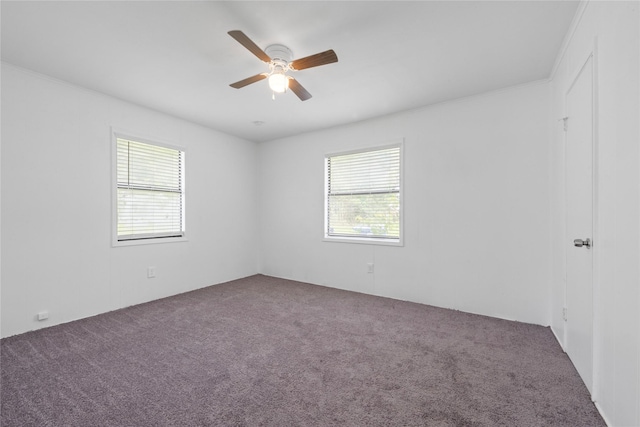 139 Holly Rdg, Onalaska, TX 77360 - carpeted empty room featuring plenty of natural light and a ceiling fan