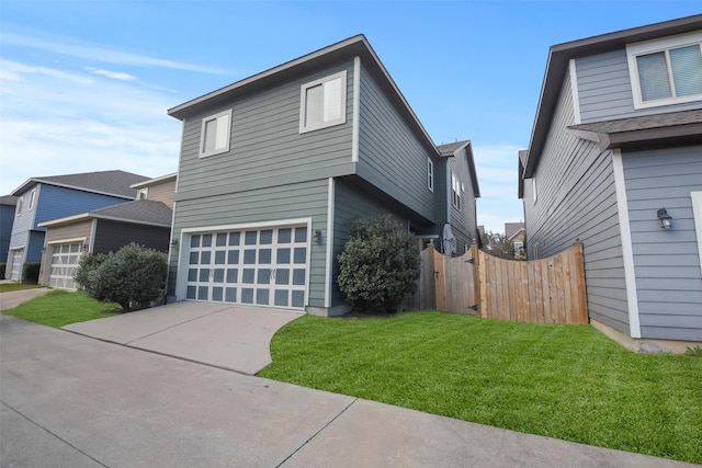 18135 Moonlit River Dr, Cypress, TX 77433 - contemporary home featuring a garage and concrete driveway