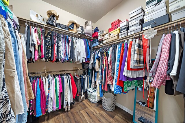 3418 Daniel Falls Ln, Katy, TX 77449 - spacious closet with wood finished floors