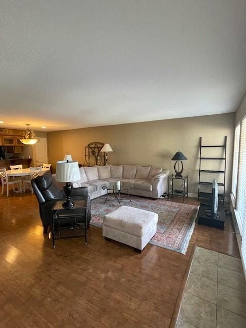 52 April Hl Unit 52, Conroe, TX 77356 - living area featuring tile patterned flooring