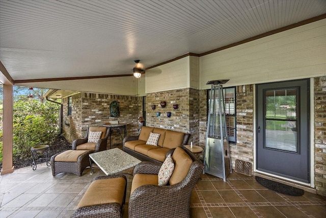 12392 Fm 355, Trinity, TX 75862 - view of patio / terrace with an outdoor living space