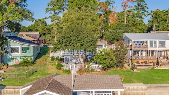 341 Sam, Houston Loop, Point Blank, TX 77364 - aerial view of residential area