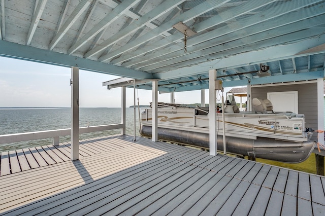 341 Sam, Houston Loop, Point Blank, TX 77364 - dock featuring a water view and boat lift