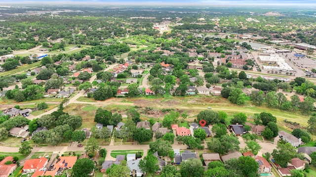 5918 Donwhite Ln, Houston, TX 77088 - aerial perspective of suburban area