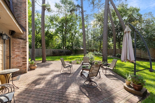 5407 Westminister Ct, Houston, TX 77069 - view of patio