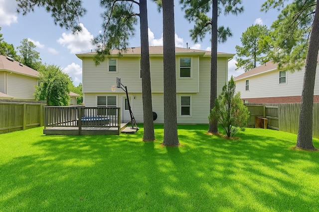 11606 Curry Ridge Ln, Tomball, TX 77377 - rear view of property featuring a deck