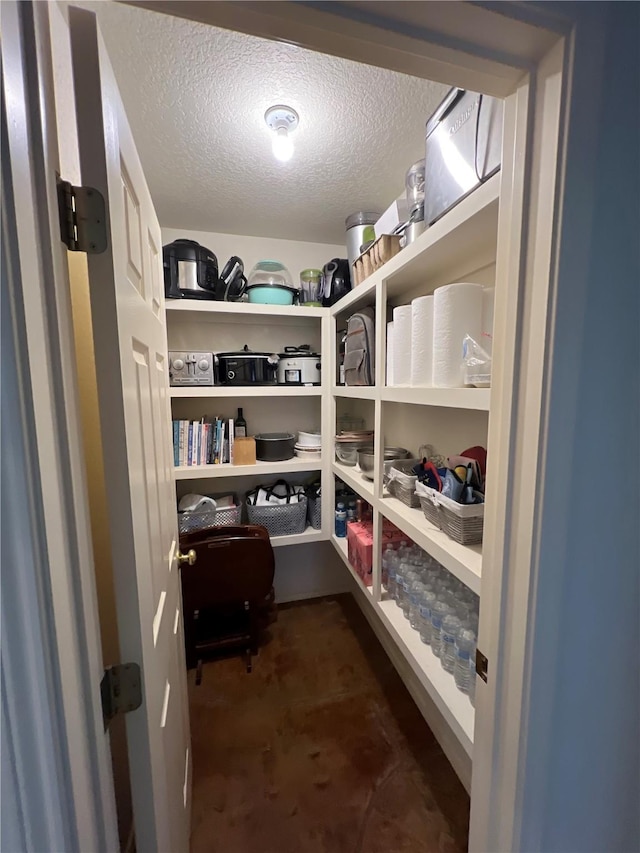 view of storage room