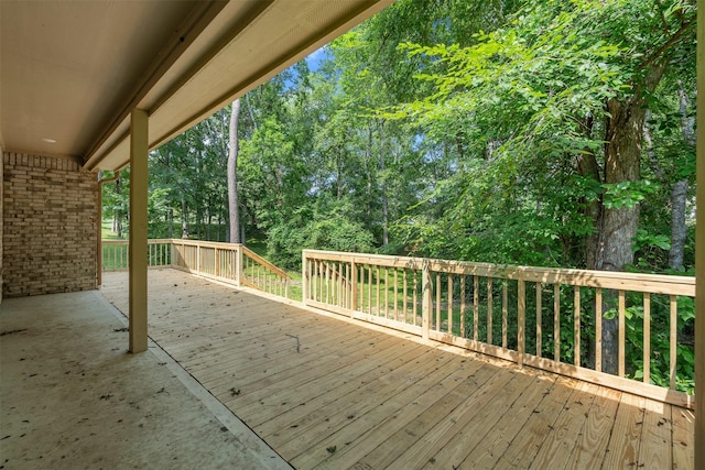 237 Camden Hills Dr, Montgomery, TX 77356 - view of wooden deck