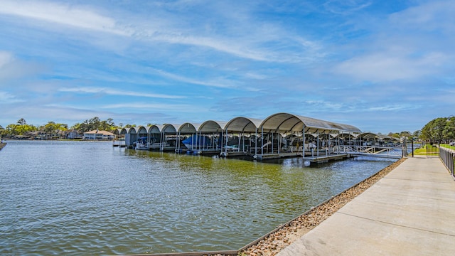 237 Camden Hills Dr, Montgomery, TX 77356 - dock featuring a water view