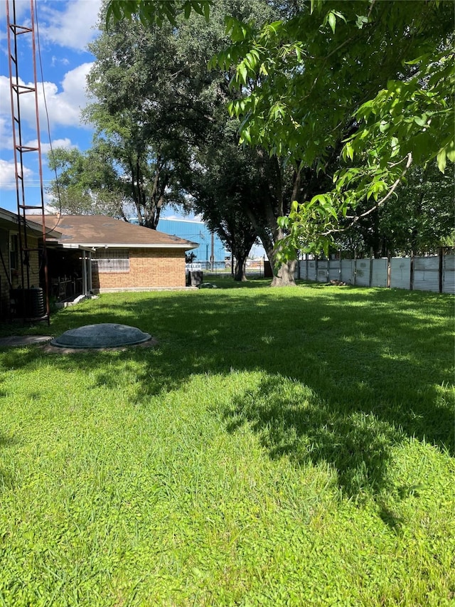 view of yard