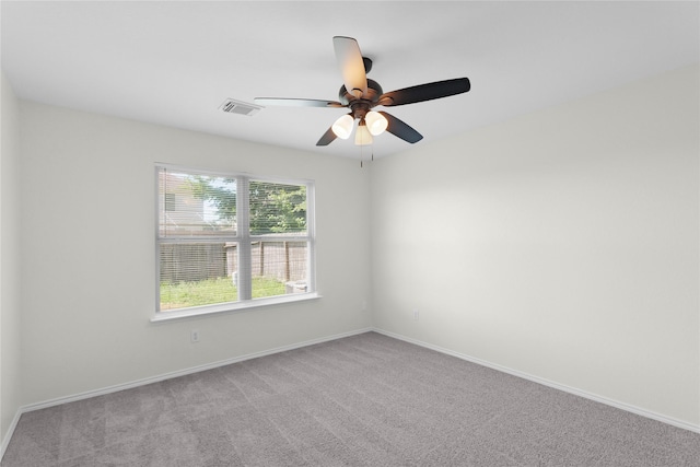 11339 Log Cabin Ln, Tomball, TX 77375 - carpeted spare room with a ceiling fan and baseboards