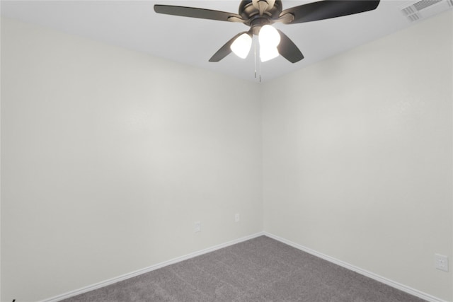 11339 Log Cabin Ln, Tomball, TX 77375 - carpeted spare room featuring baseboards and a ceiling fan