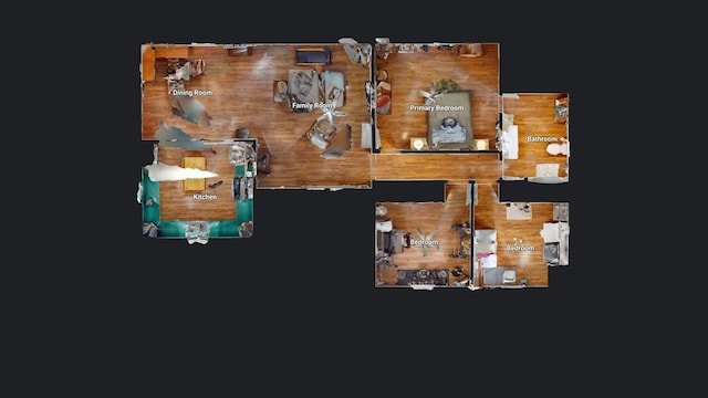 129 County Road 2063, Hull, TX 77564 - property floor plan