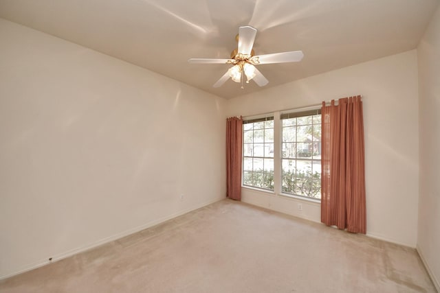 1119 Summer Brk, Sugar Land, TX 77479 - carpeted empty room featuring ceiling fan and baseboards