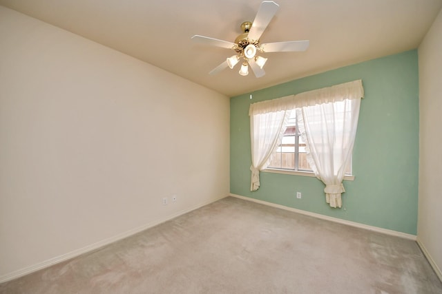 1119 Summer Brk, Sugar Land, TX 77479 - empty room with carpet floors, ceiling fan, and baseboards
