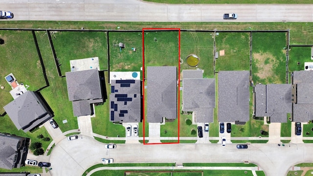 7215 Cypress Pin Oak Dr, Cypress, TX 77433 - aerial view of property's location with property boundaries highlighted