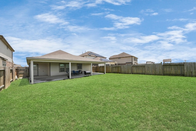 7215 Cypress Pin Oak Dr, Cypress, TX 77433 - view of yard featuring a patio