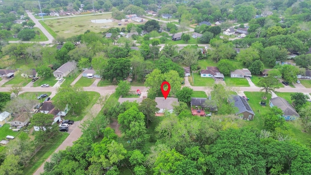 602 Bluebonnet Dr, La Marque, TX 77568 - aerial view of property's location featuring nearby suburban area